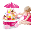 Children pretend play toys simulation candy Cart