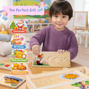See and Spell Learning Toy – Wooden Spelling Puzzle Game for Kids Ages 3 4 5