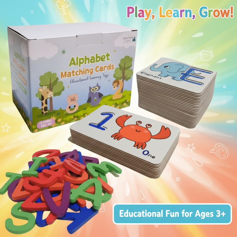 Alphabet Flash Cards for Kids – Number and Letter Flash Cards