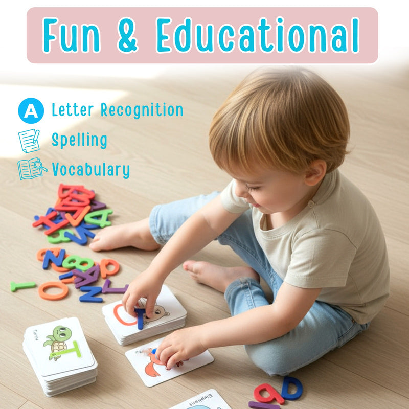 Alphabet Flash Cards for Kids – Number and Letter Flash Cards